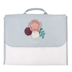 Quick Baby Change Le Jardin em Couro Personalizado