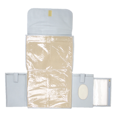 Quick Baby Change Le Jardin em Couro Personalizado