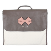 Quick Baby Change Laço em Couro Personalizado