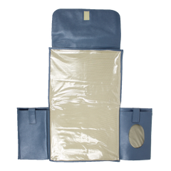 Quick Baby Change Little Dino em Couro Personalizado