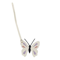 Tag Borboleta em Couro Personalizada