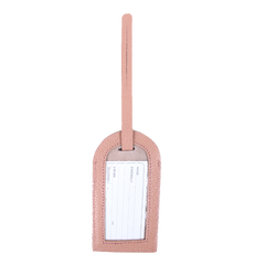 Tag de Mala Le Jardin em Couro Personalizada