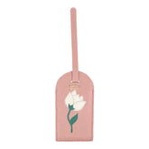 Tag de Mala Tulipa em Couro Personalizada
