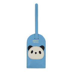 Tag de Mala Little Panda em Couro Personalizada