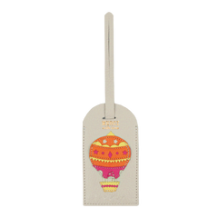 Tag de Mala Balão Sarah em Couro Personalizada