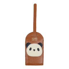 Tag de Mala Little Panda em Couro Personalizada