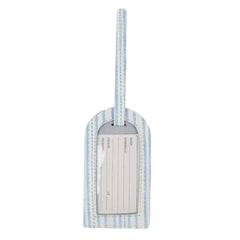 Tag de Mala Cavalo Joca Estampa Listrado Pontilhado em Couro Personalizada