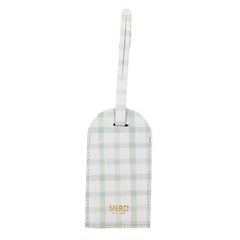 Tag de Mala Estampa Xadrez Verde Collab Mariana Jabur Pronta Entrega