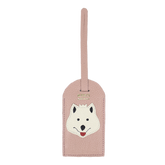 Tag de Mala Little Dog em Couro Personalizada