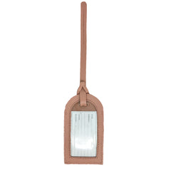 Tag de Mala Little Elephant Algodão Doce Liso com Cinza Claro Liso e Chumbo Pronta Entrega