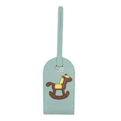 Tag de Mala Little Horse em Couro Personalizada