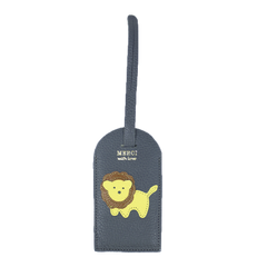 Tag de Mala Little Lion em Couro Personalizada