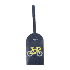 Tag de Mala Bicicleta em Couro Personalizada