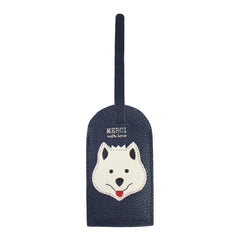 Tag de Mala Little Dog em Couro Personalizada