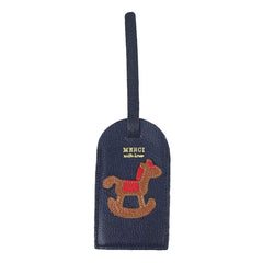 Tag de Mala Little Horse em Couro Personalizada