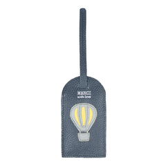 Tag de Mala Little Ballon Chumbo com Cinza Claro Liso e Lima Liso Pronta Entrega