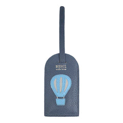 Tag de Mala Ballon Oceano com Aqua Liso e Cinza Claro Liso Pronta Entrega