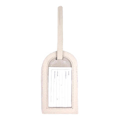 Tag de Mala Estrela Off White Liso com Dourado e Algodão Doce Liso Pronta Entrega