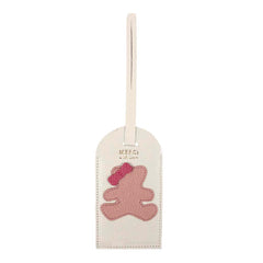 Tag de Mala Little Bear Laço em Couro Personalizada