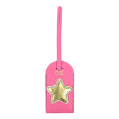 Tag de mala Estrela em Couro Personalizada