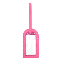 Tag de Mala Abelha em Couro Personalizada