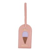Tag de Mala Gelato em Couro Personalizada