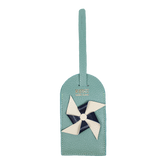 Tag de Mala Catavento em Couro Personalizada