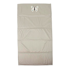 Trocador Borboleta Off White Liso com Jade Pronta Entrega