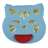 Porta Fio Cat Aqua Liso com Vermelho Liso Pronta Entrega