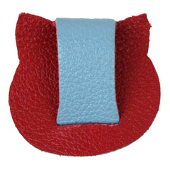 Porta Fio Cat Aqua Liso com Vermelho Liso Pronta Entrega