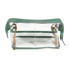 Necessaire Jasmin M em Couro e Vinil Personalizada