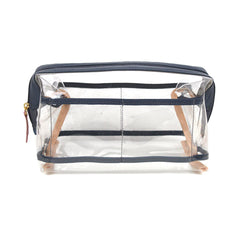 Necessaire Jasmin M em Couro e Vinil Personalizada