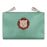 Necessaire Limpo/Usado Rei Leão em Couro Personalizada