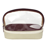 Necessaire Elis de Couro e Vinil Personalizada