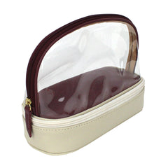 Necessaire Elis de Couro e Vinil Personalizada