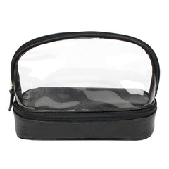 Necessaire Elis de Couro e Vinil Personalizada