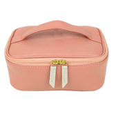 Necessaire Óleo Essencial G Algodão Doce Liso com Off White Liso Pronta Entrega