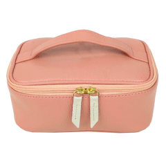 Necessaire Óleo Essencial G Algodão Doce Liso com Off White Liso Pronta Entrega