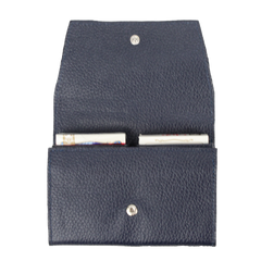 Porta Baralho Marinho Liso Pronta Entrega