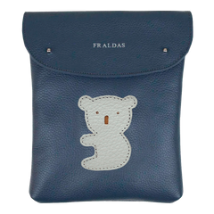 Porta Fralda Little Koala em Couro Personalizada