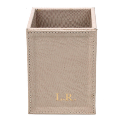 Porta Lápis em Couro Personalizado