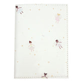 Porta Passaporte Estampa Fadinha em Couro Personalizado