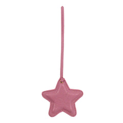 Pendente de Bolsa Estrela em Couro