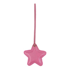 Pendente de Bolsa Estrela em Couro