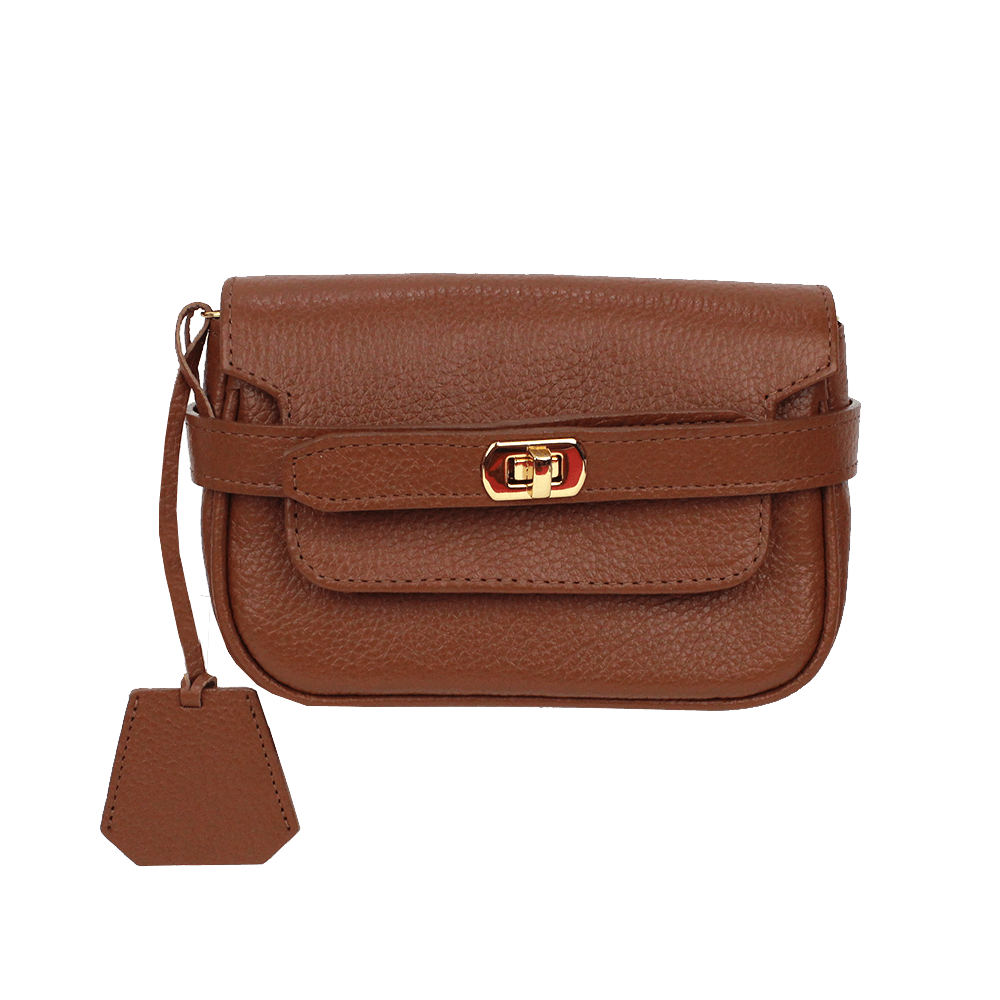 Bolsa Nano Adele de Couro Personalizada