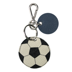 Chaveiro Bola de Futebol em Couro Personalizado