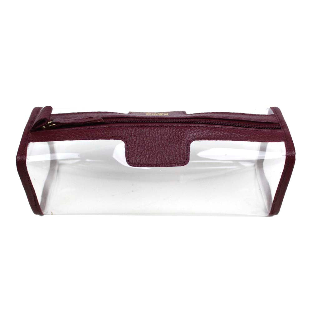 Porta Pincel Crystal Burgundy Liso Pronta Entrega