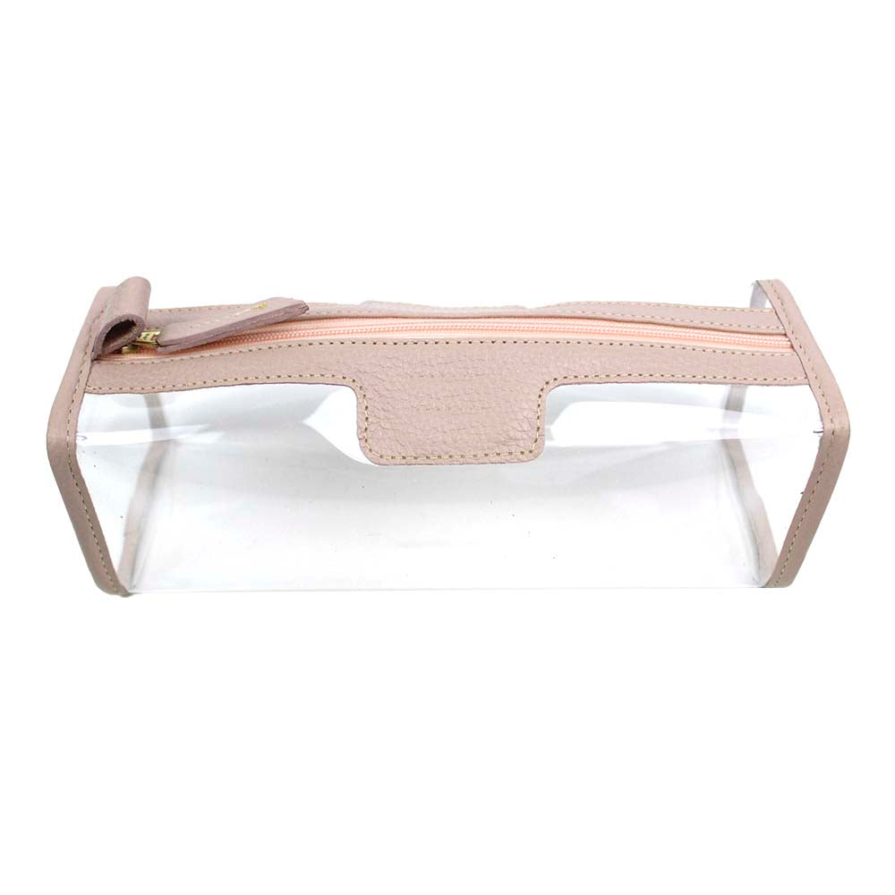 Porta Pincel Crystal Rose Liso Pronta Entrega
