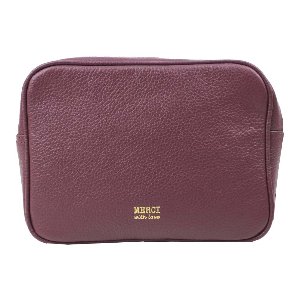 Bolsa Laure Burgundy Liso Pronta Entrega