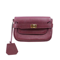 Bolsa Nano Adele Burgundy Liso Pronta Entrega